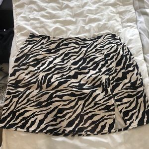 Motel Rocks Zebra Skirt